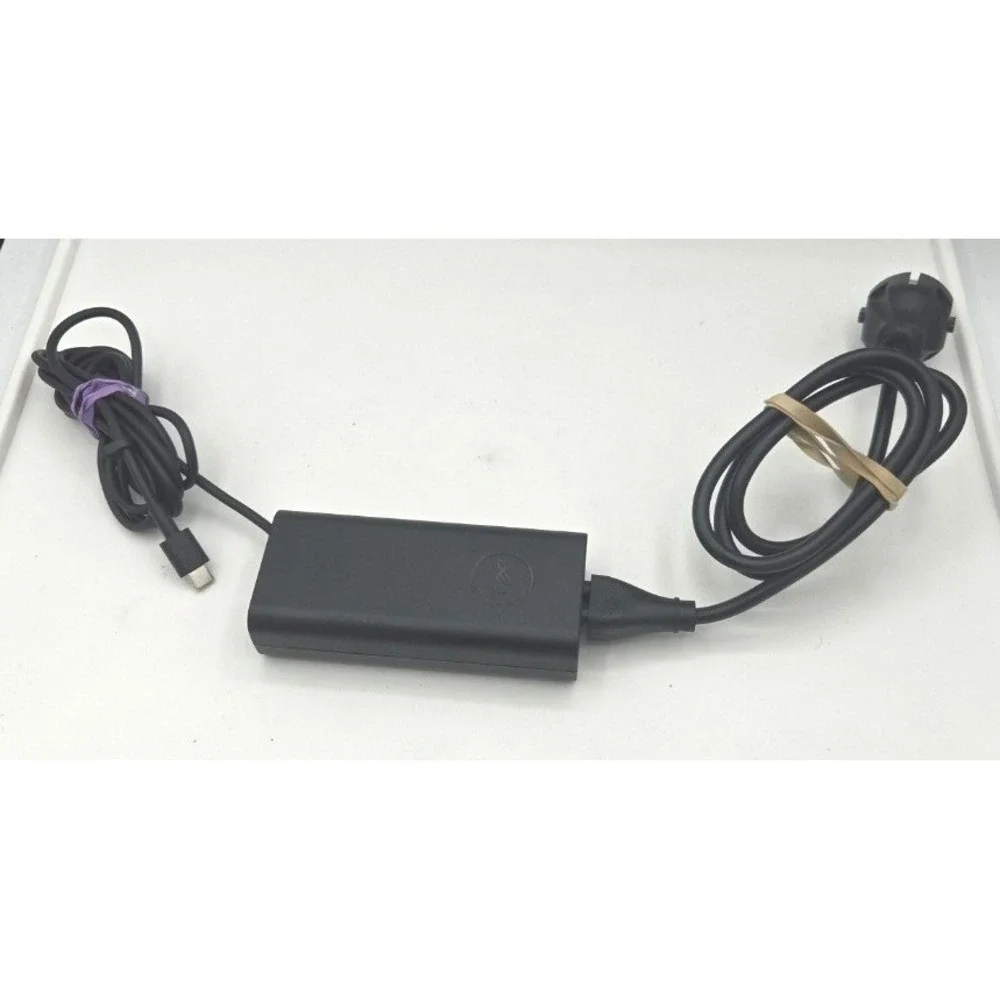 Dell 65W USB-C AC Power Adapter Charger Model FHYND European Schuko Plug